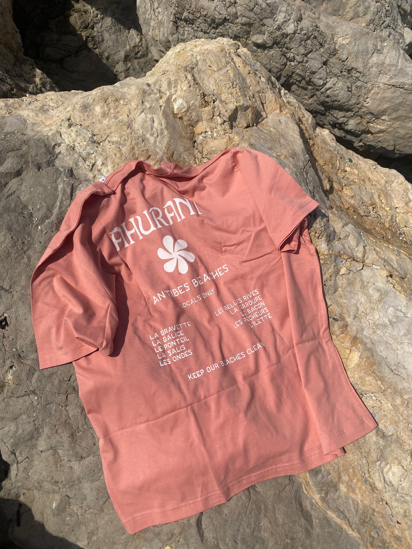 LOCALZ - Oversize Beach Tee Terracotta